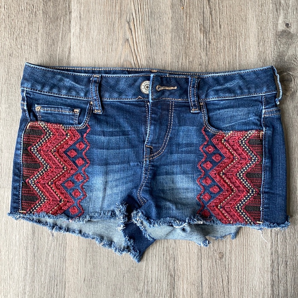 Express Cutoff Jean Shorts